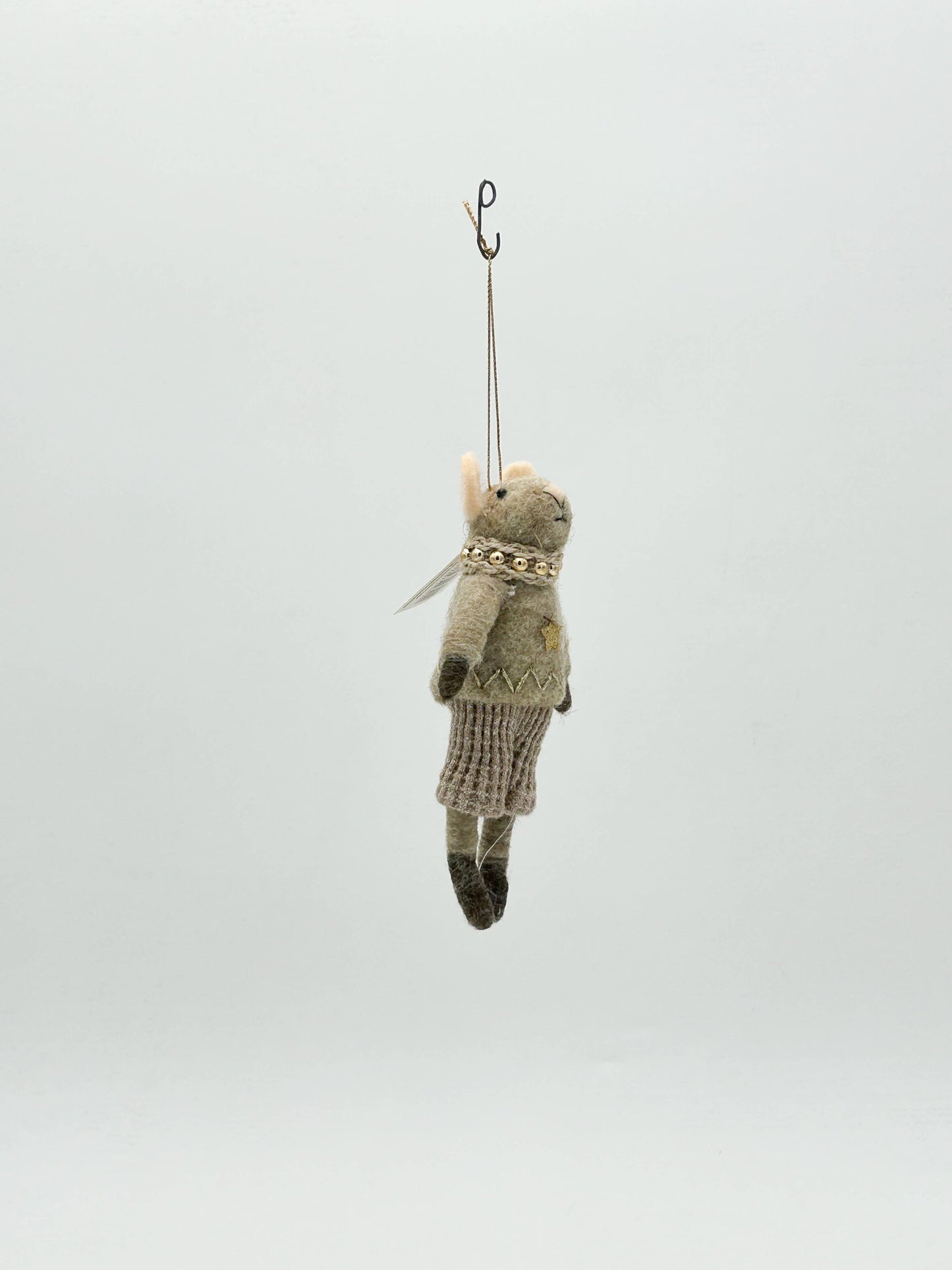 Mr Mouse Felt Ornament