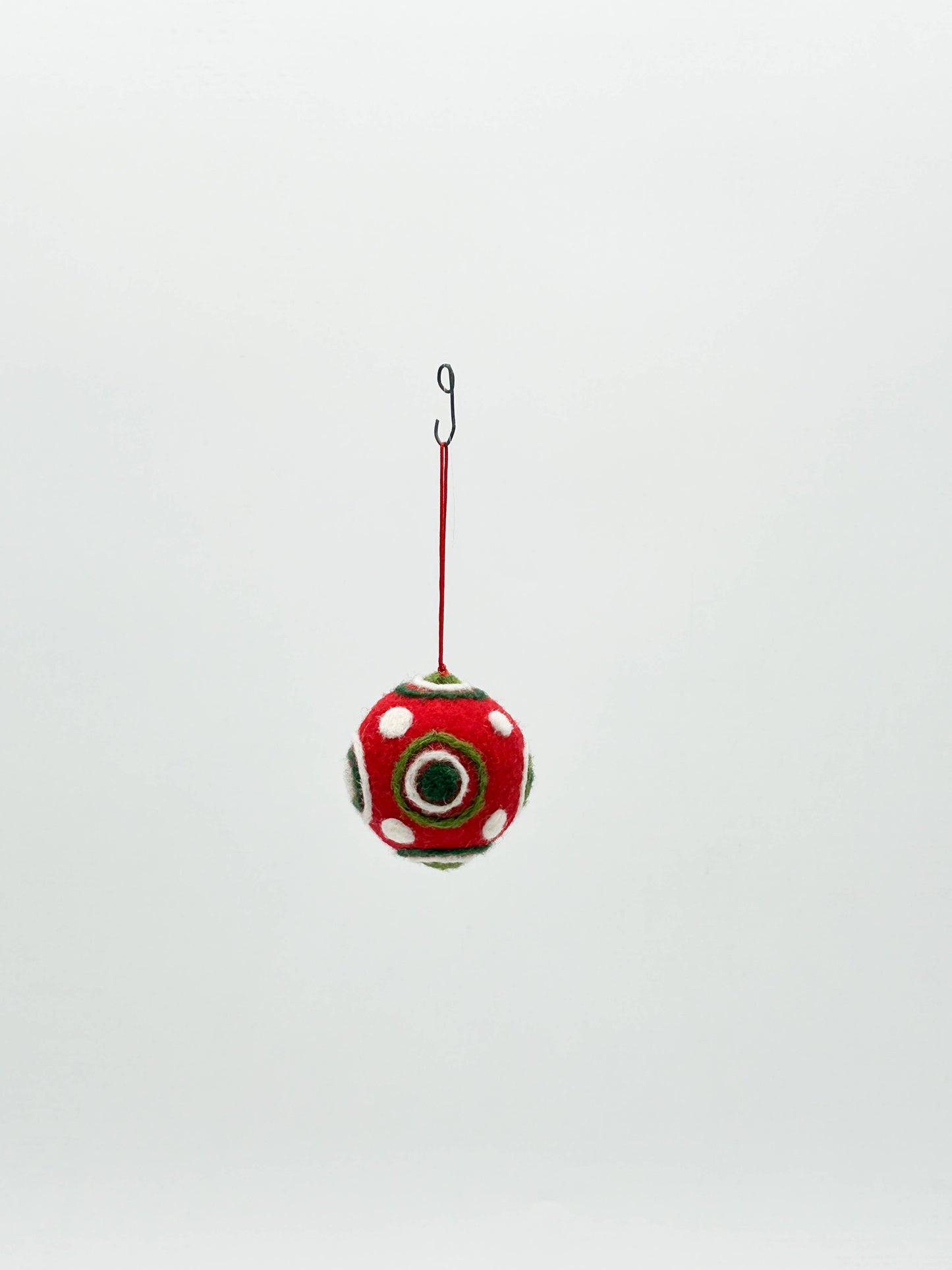Colorful Felt Ornament Ball