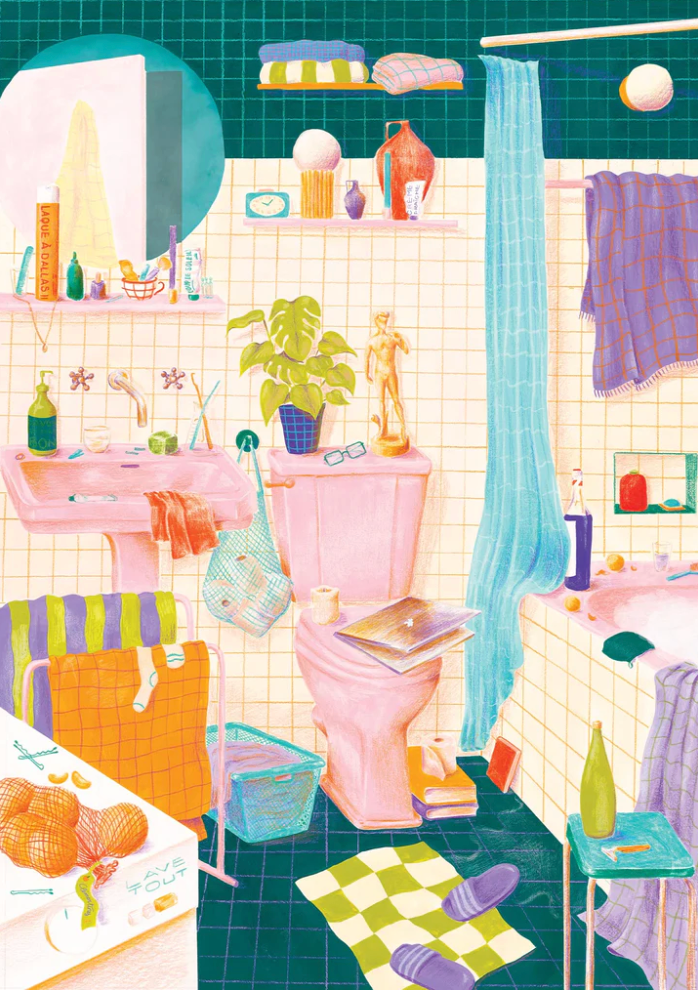 The Little Foam Party Puzzle - 500 Pieces