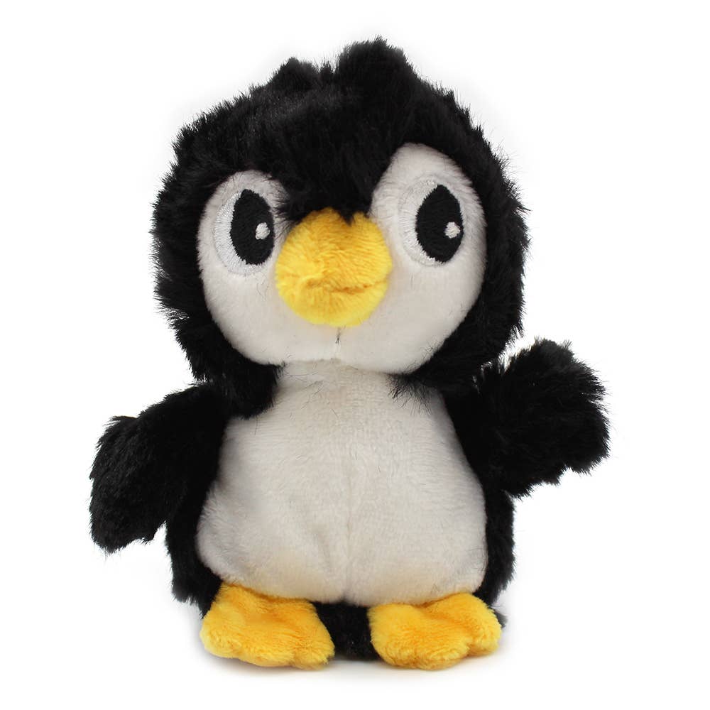 Penguin Mama & Baby Plushy - Black and White