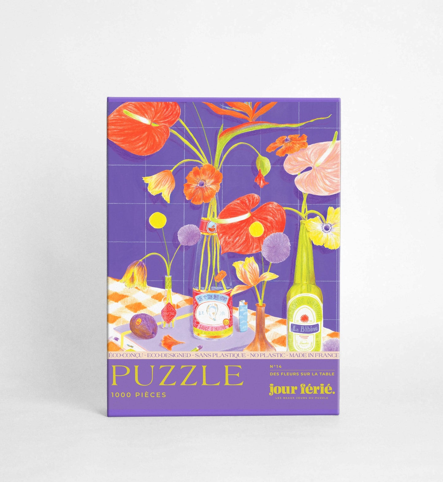 Flowers on the Table Puzzle - 500 pieces