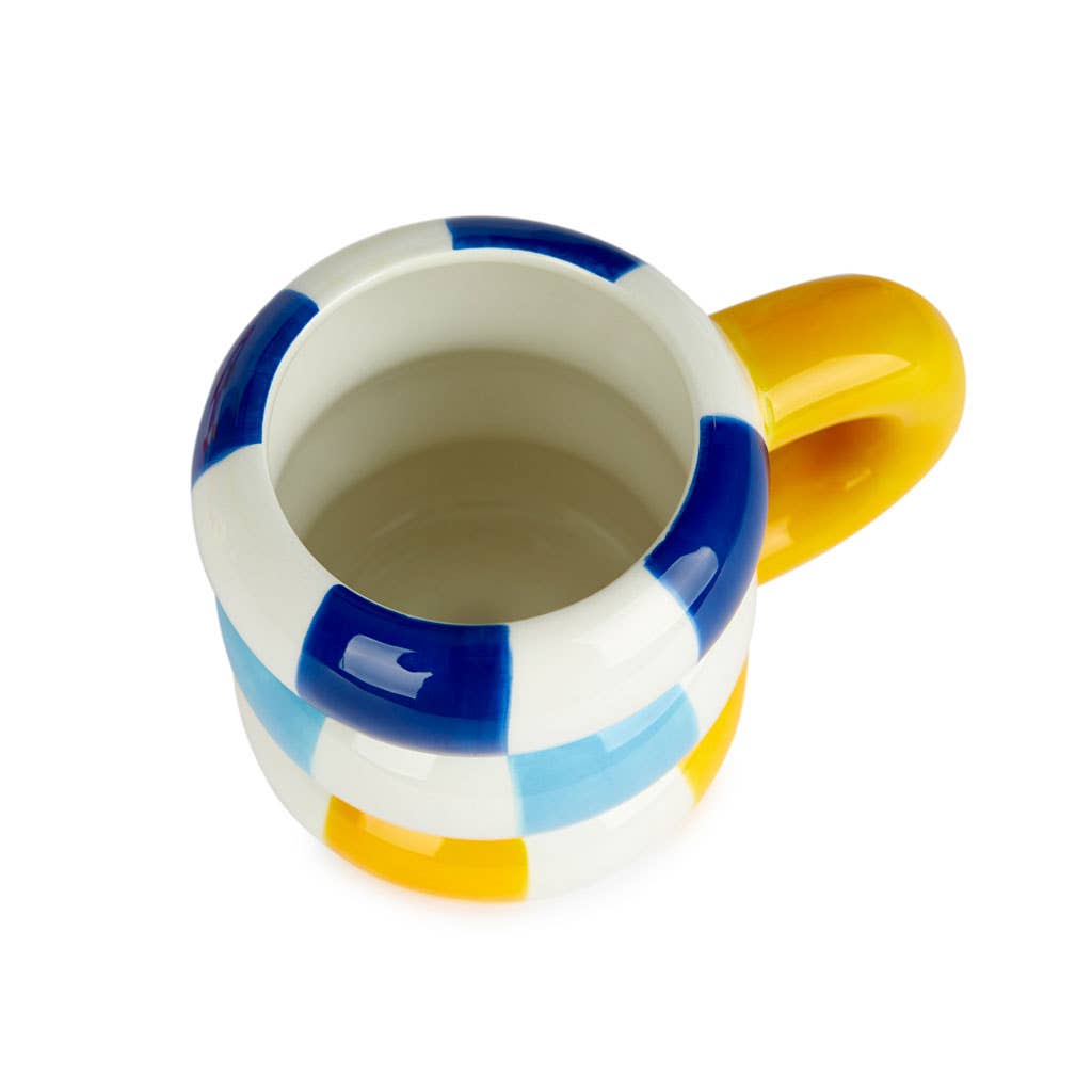 Float Mug - Handpainted Ceramic