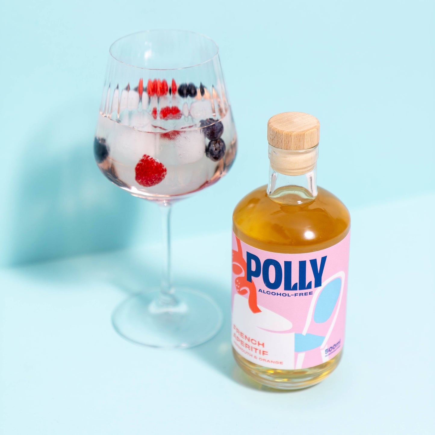 POLLY French Aperitif 500 ml - Non-alcoholic aperitif