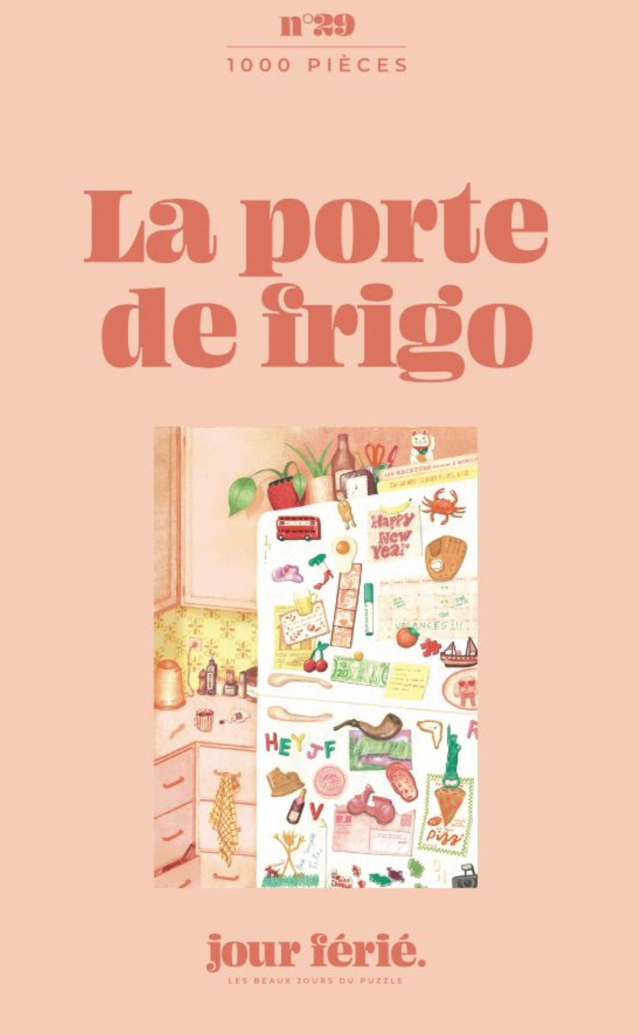 The Fridge Door Puzzle - 1000 pieces