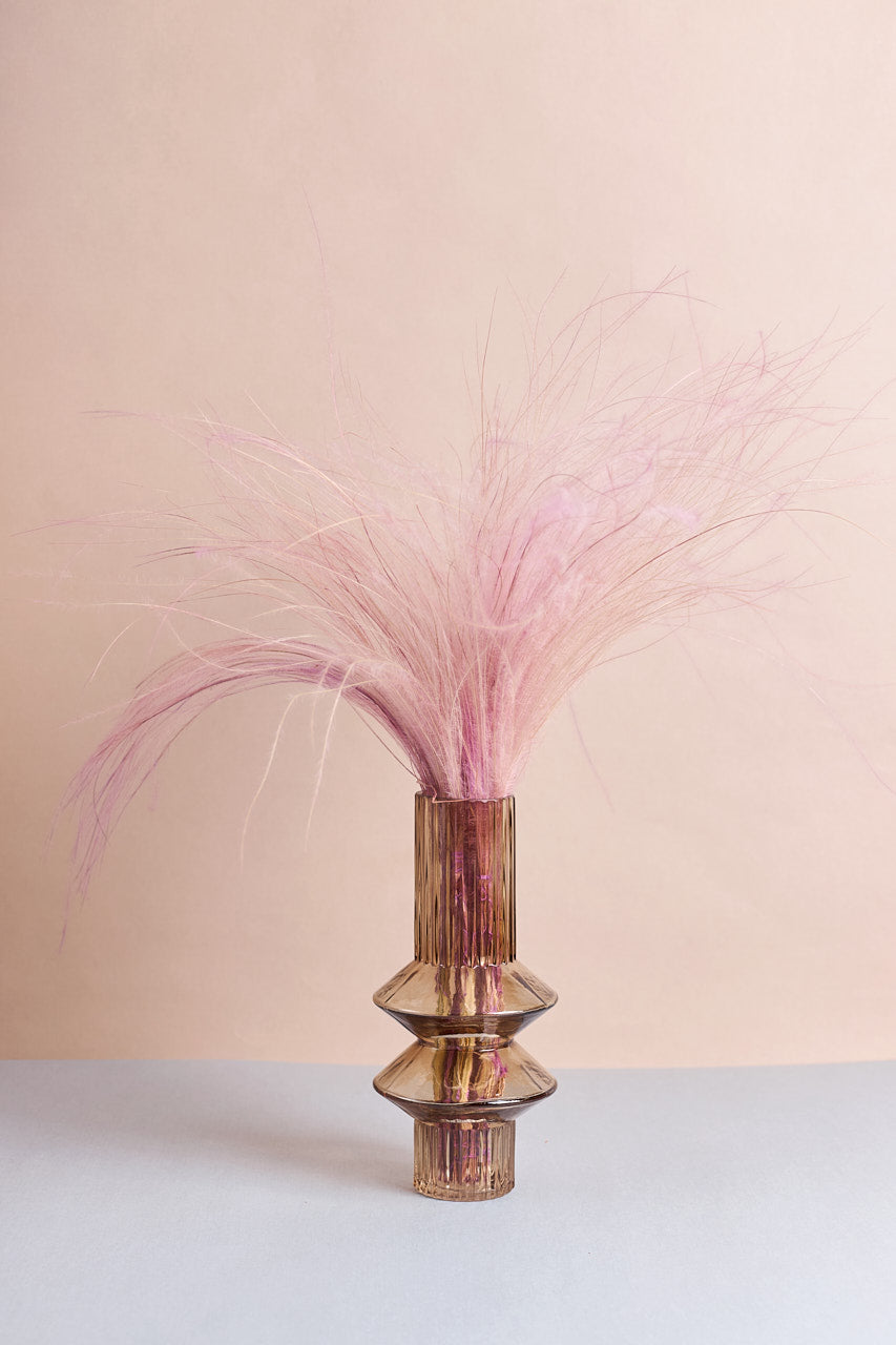 Miss Amber Glass Vase