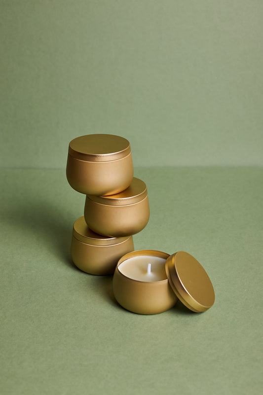 Golden Glow Set of 2 Candles