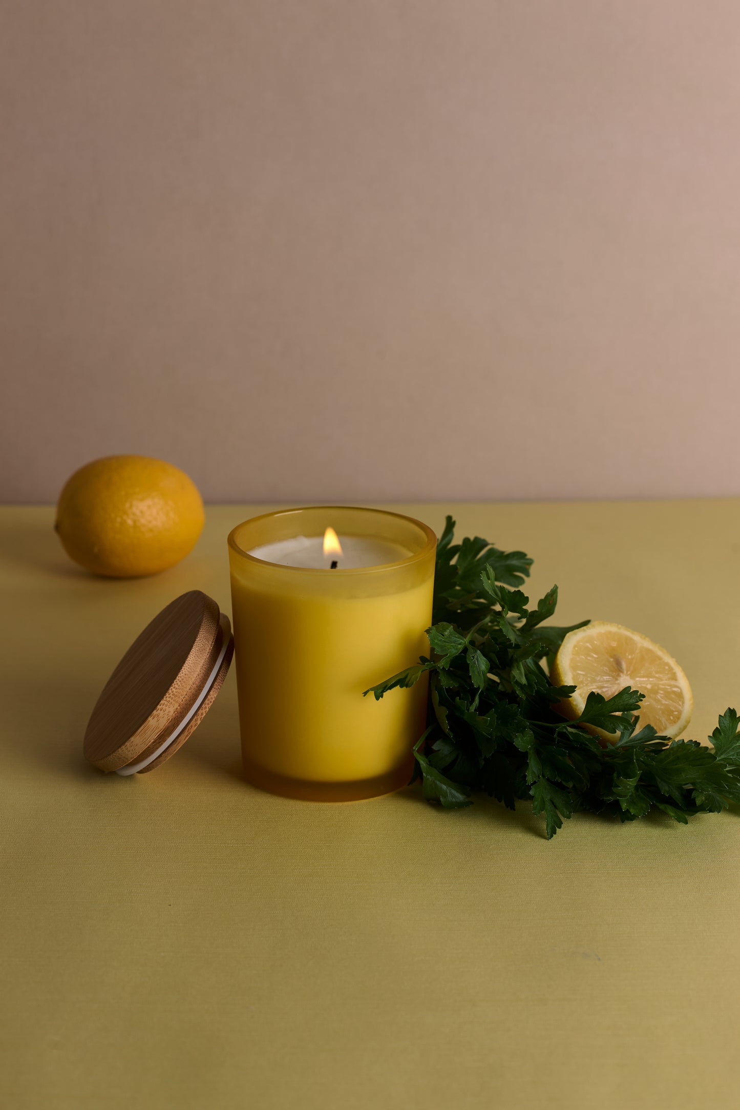Golden Yuzu Candle - Limited Edition