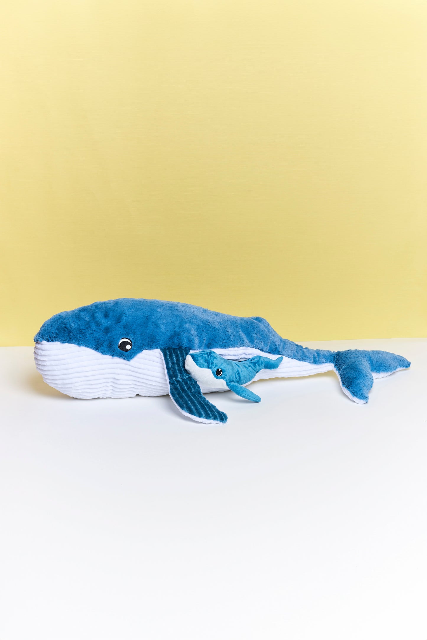 Giant Whale Mama & Baby Plushy