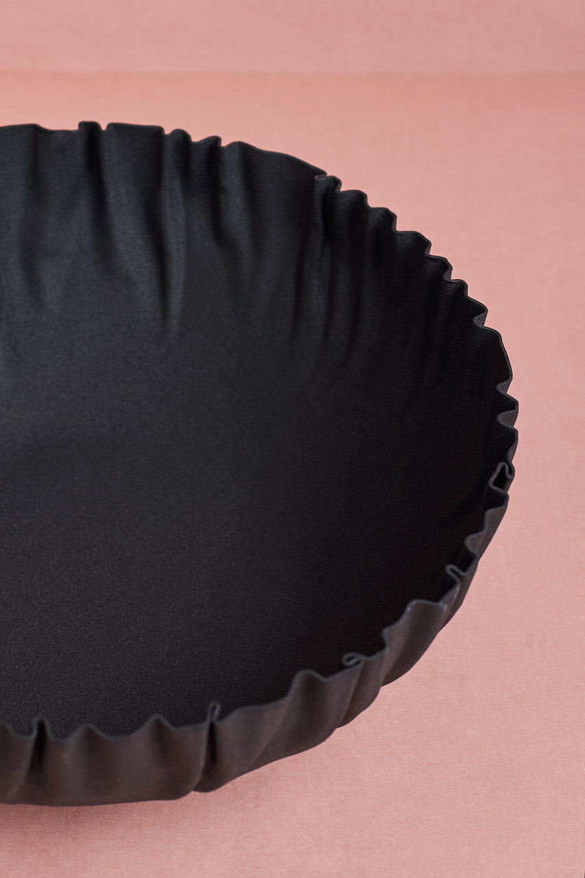 Black Metal Bowl - Large