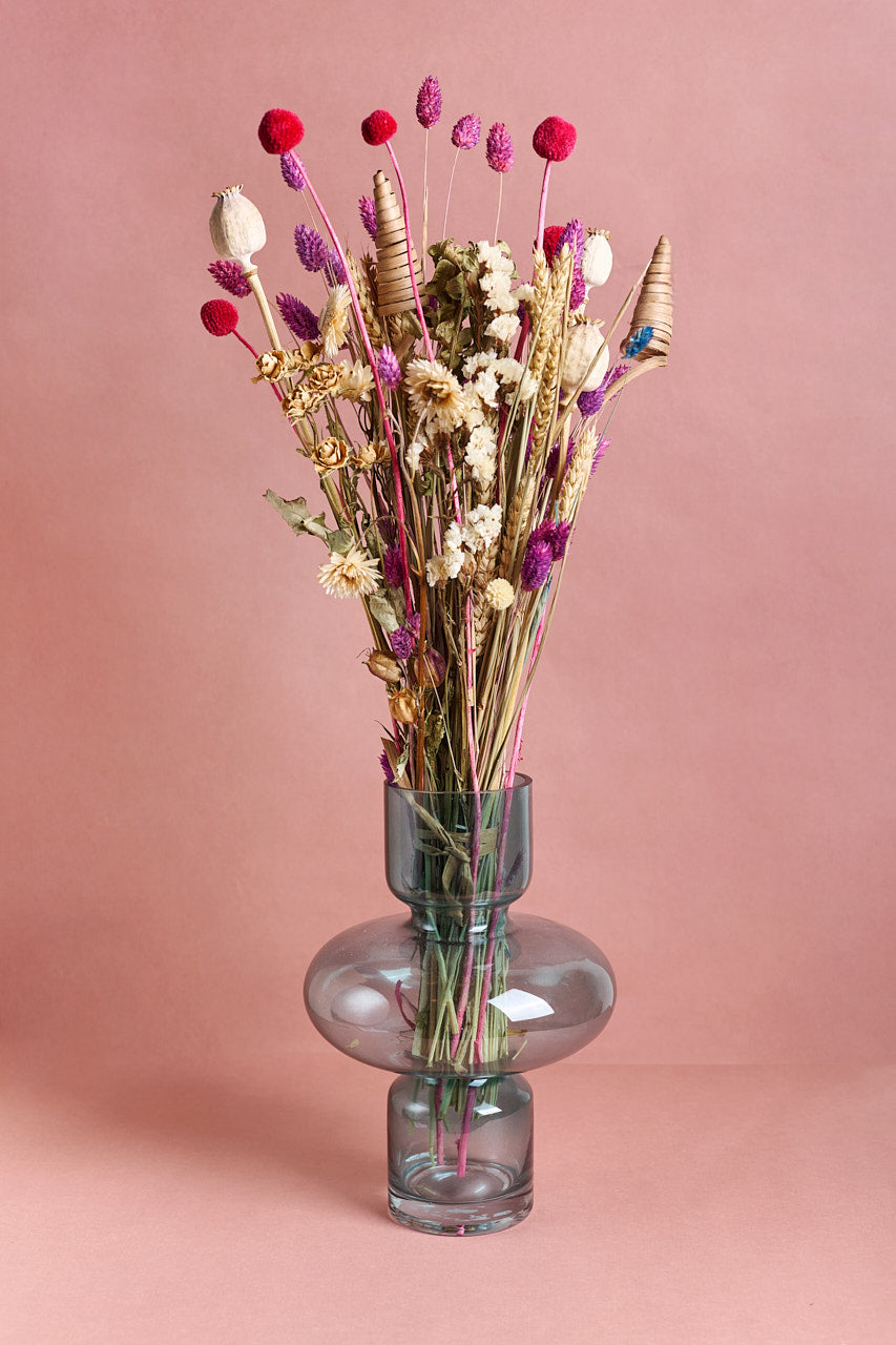 Miss Topaz Glass Vase