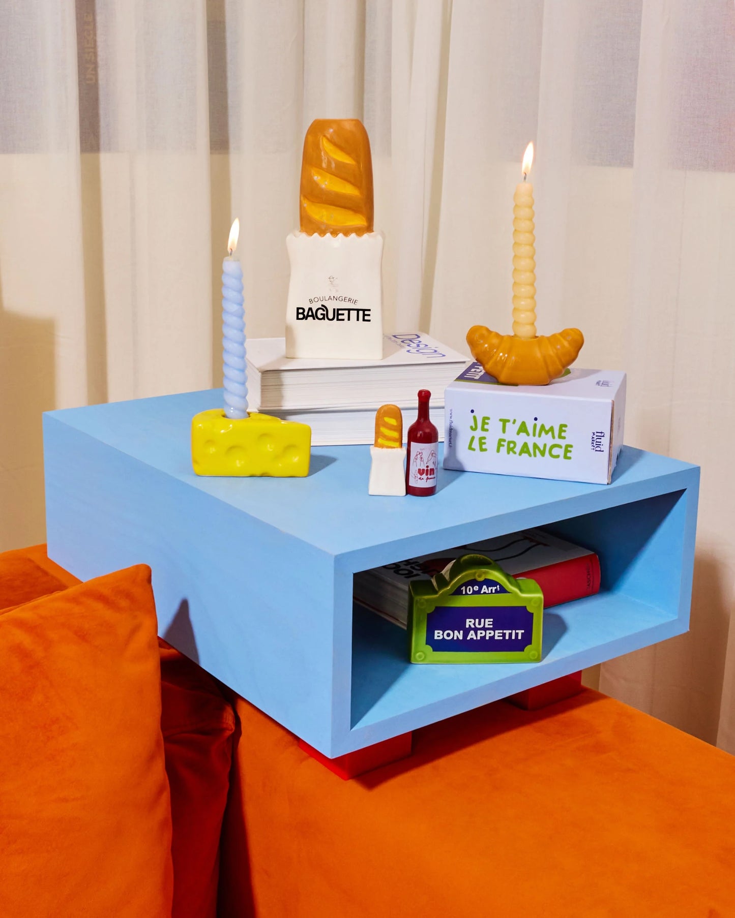 Croissant Candle Holder