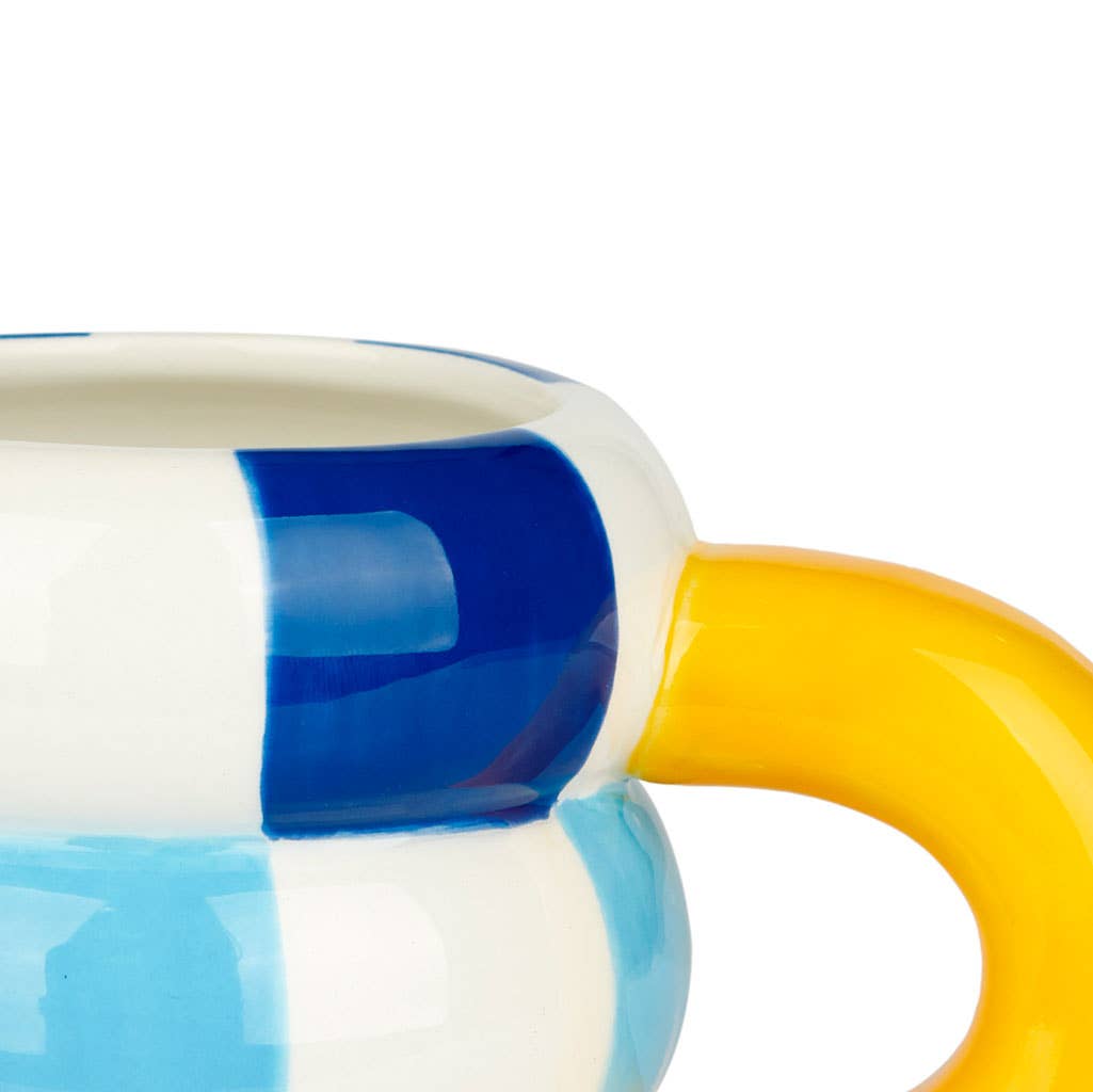 Float Mug - Handpainted Ceramic