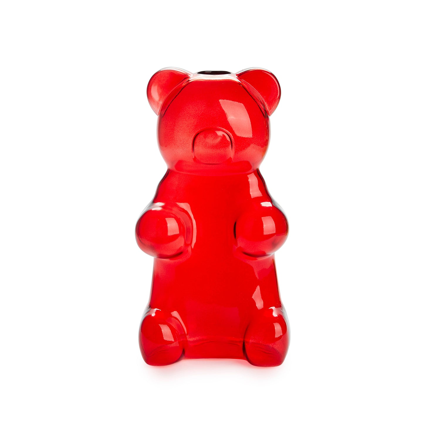 Red Gummy Bear Vase - Glass