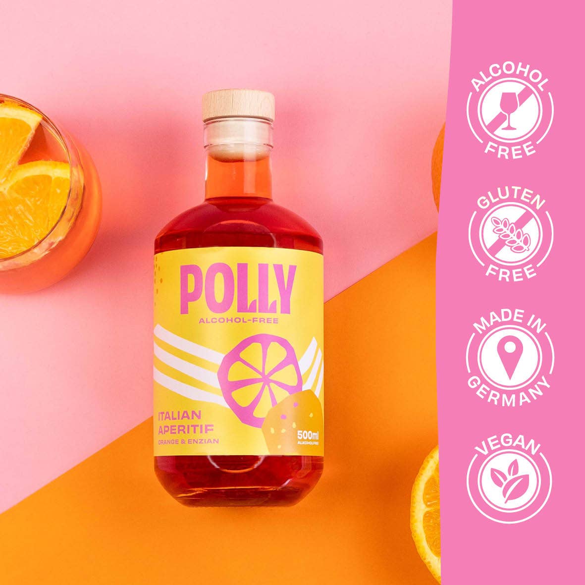 POLLY Alcohol-free Italian Appetizer 500 ml