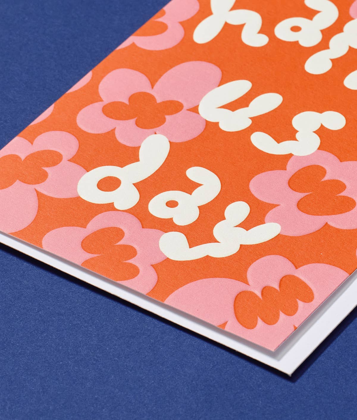 Happy Us Day' Embossed Greetings Card