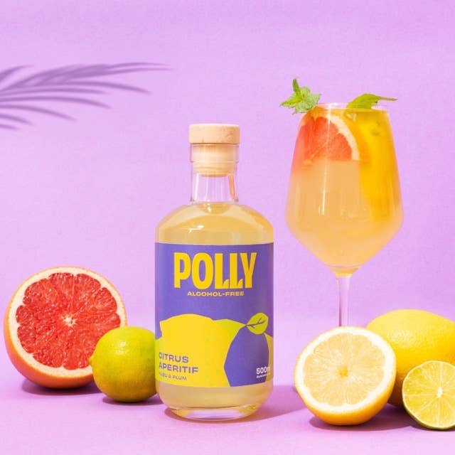 POLLY Citrus Aperitif 500 ml - Non-alcoholic aperitif