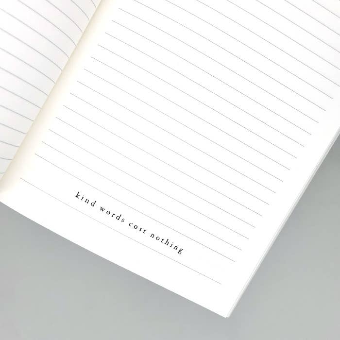 Lined Notebook - The Pool
