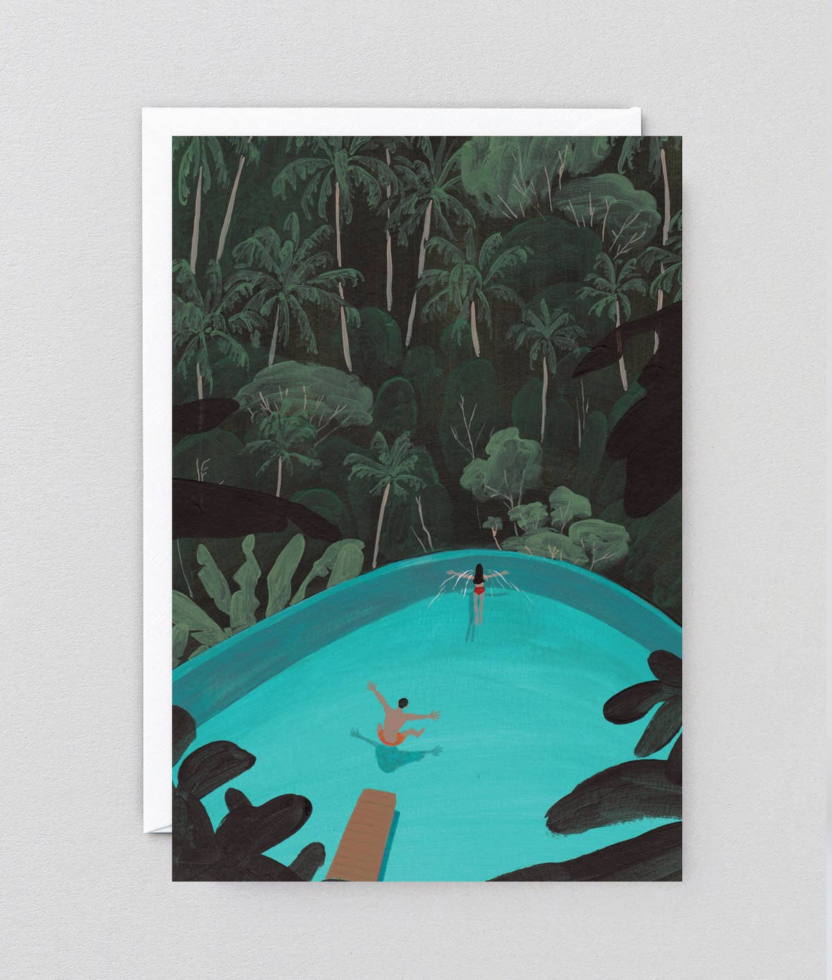 ‘Pool with a View’ Art Card