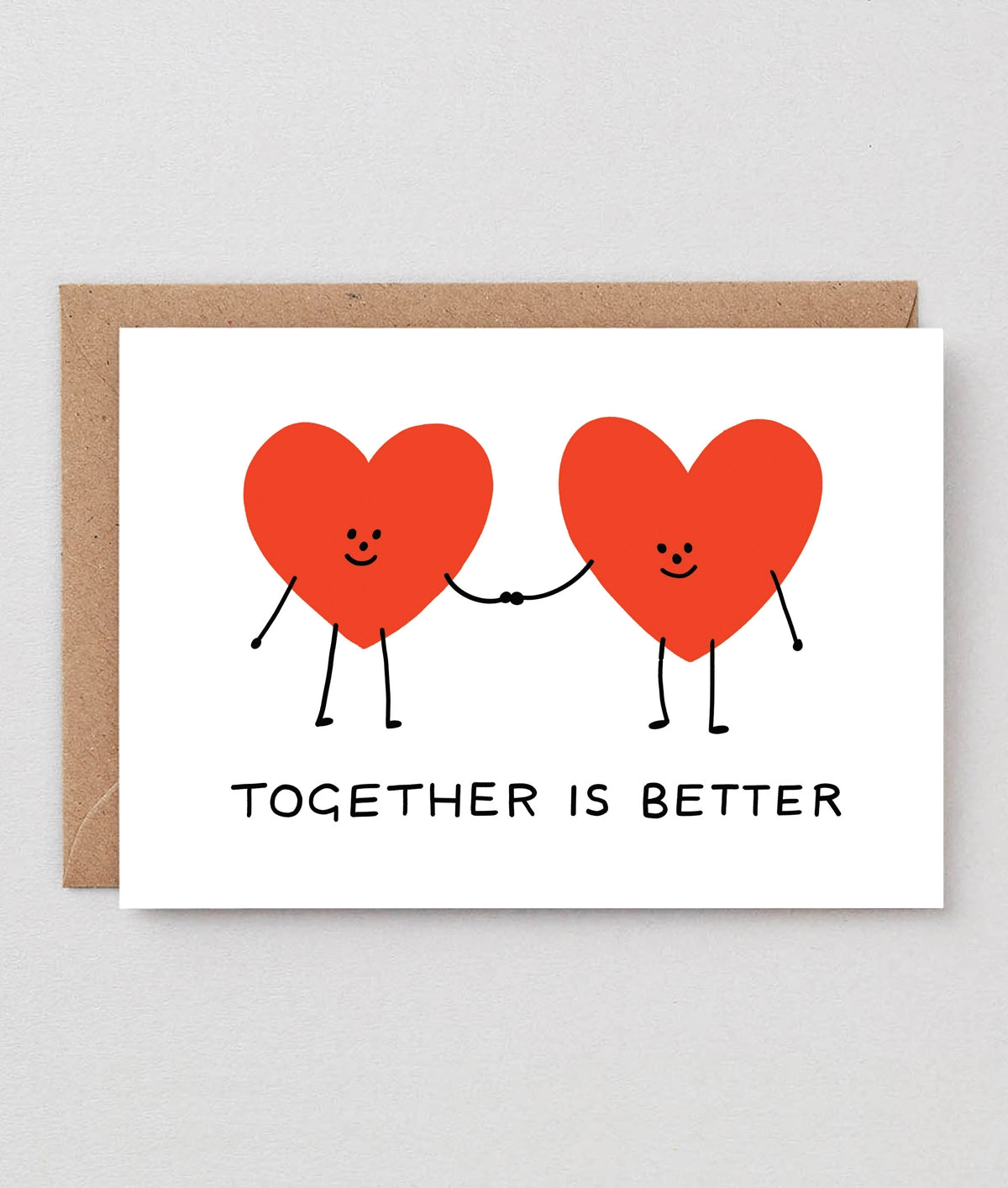 Together Is Better Greeting Card