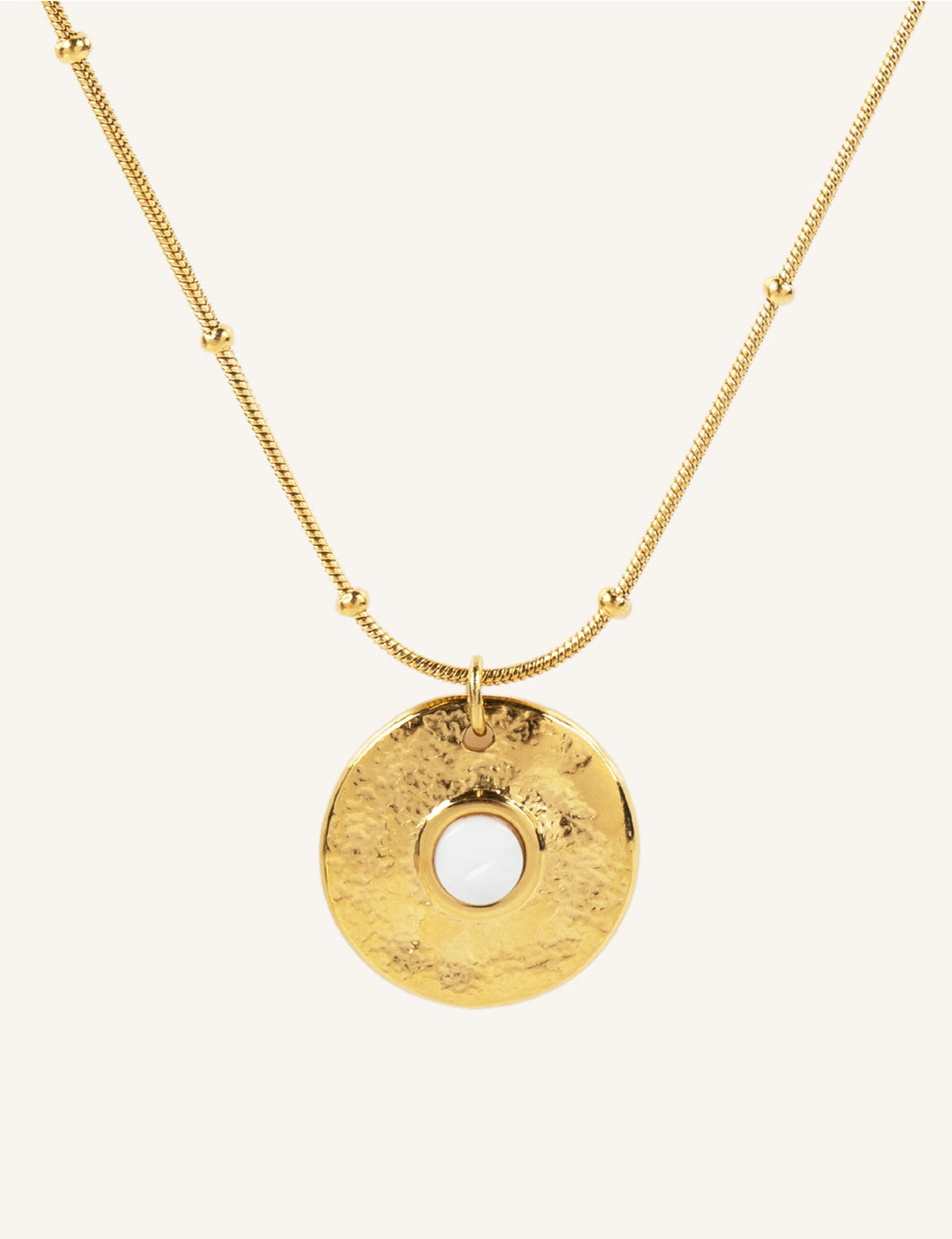Golden Coin Necklace