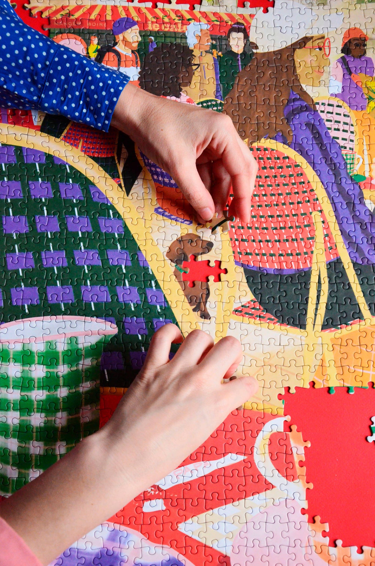 At The Cafe Puzzle 1000 pcs