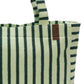 Striped Bag - Olive & Sage