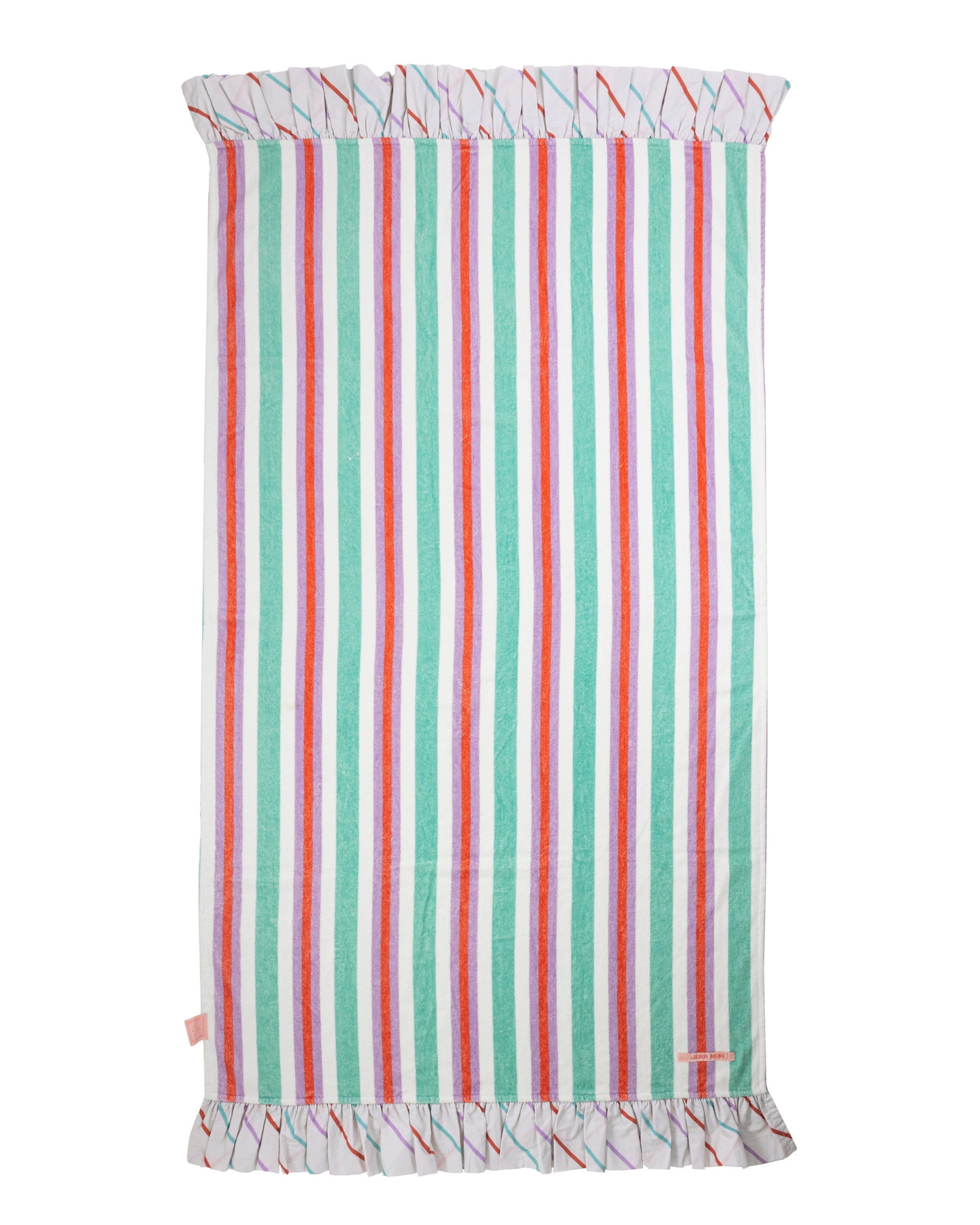 Pastel Striped Beach Towel