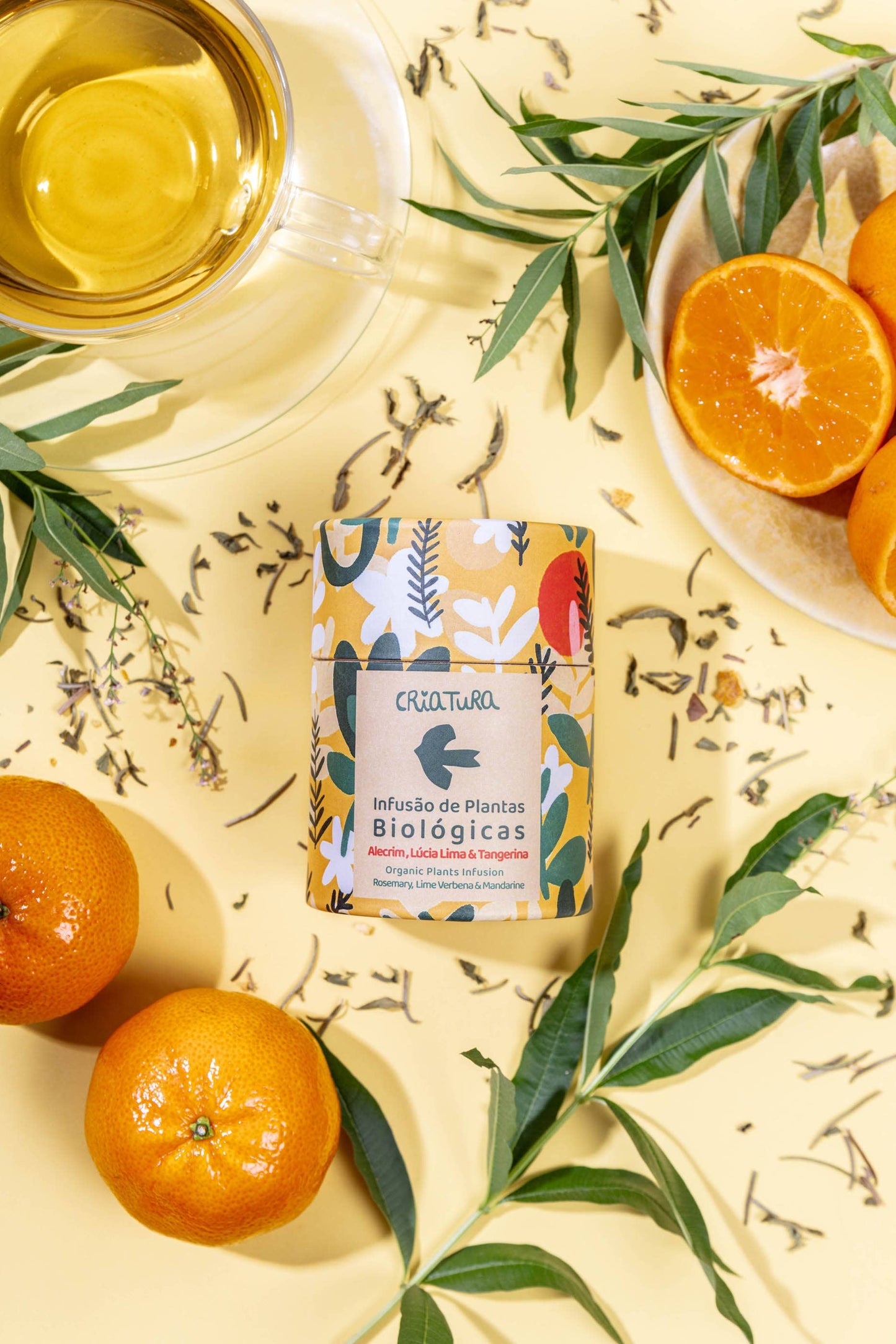Organic Herbal Tea- Lime verbena and Tangerine