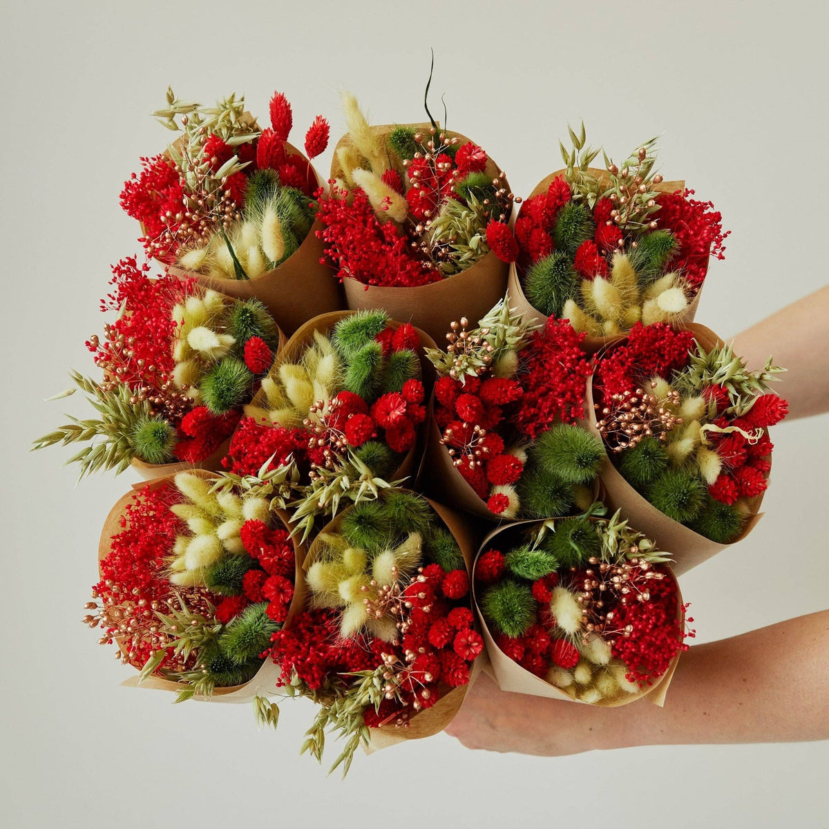 Holiday Cheer Dried Flowers Bouquet M