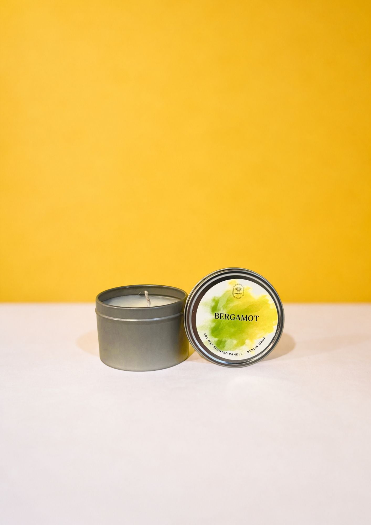 Bergamot Soy Wax Scented Candle