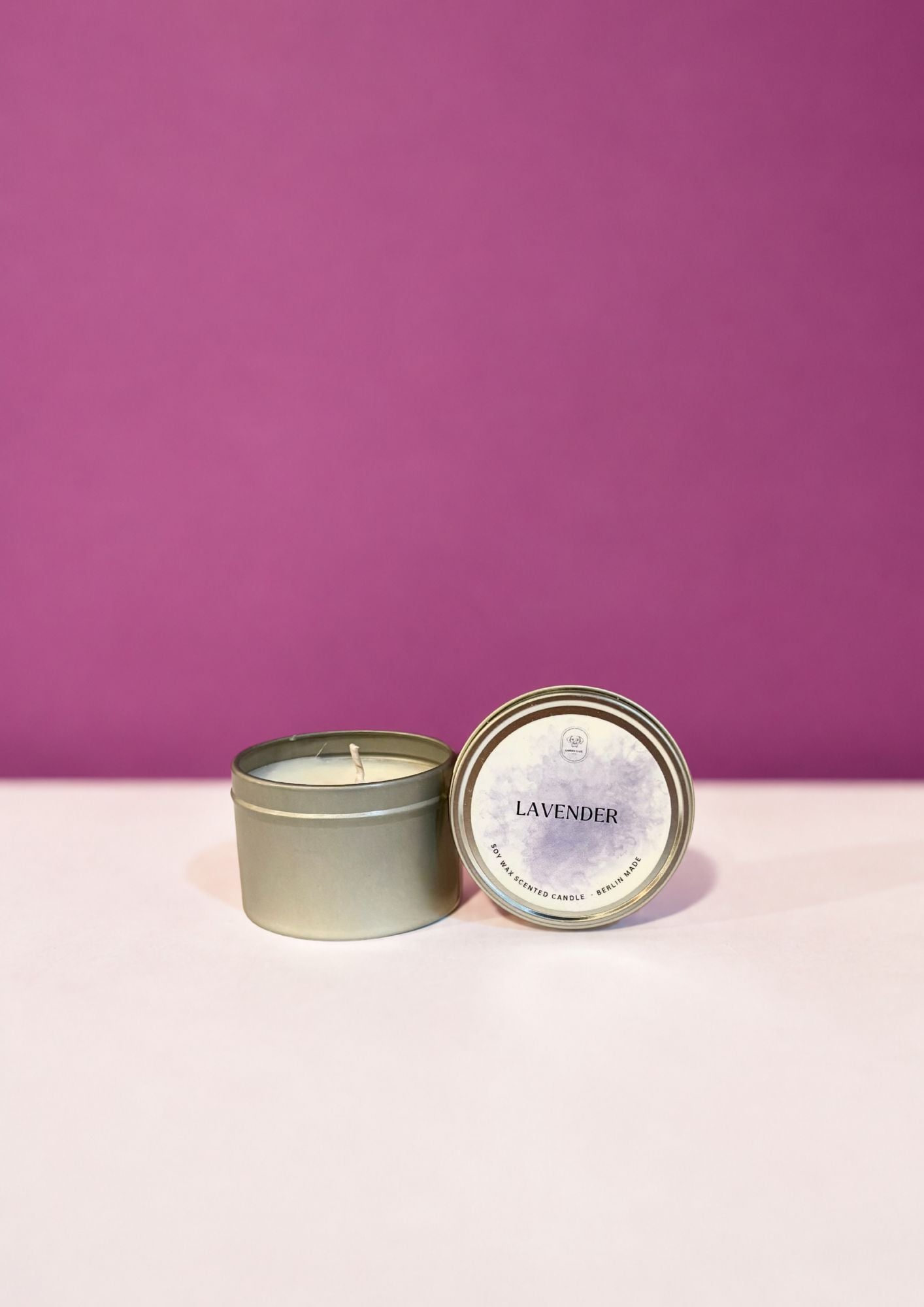 Lavender Eucalyptus Soy Wax Scented Candle