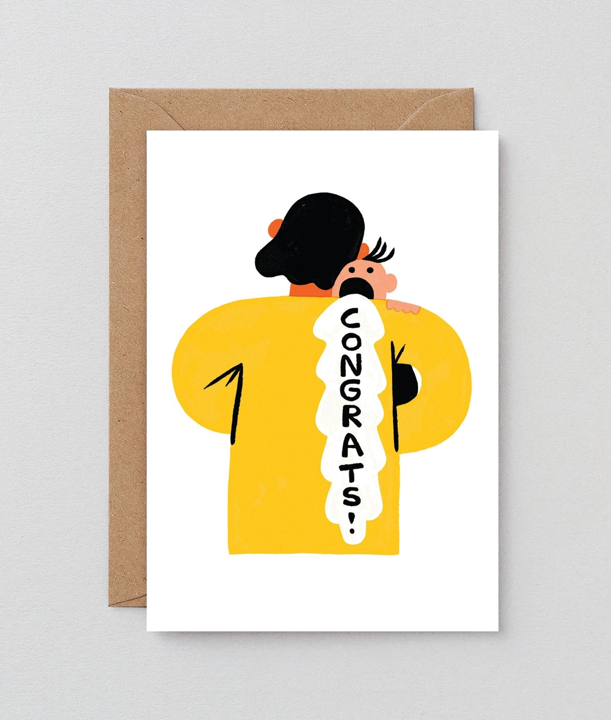 Congrats Barf Greeting Card