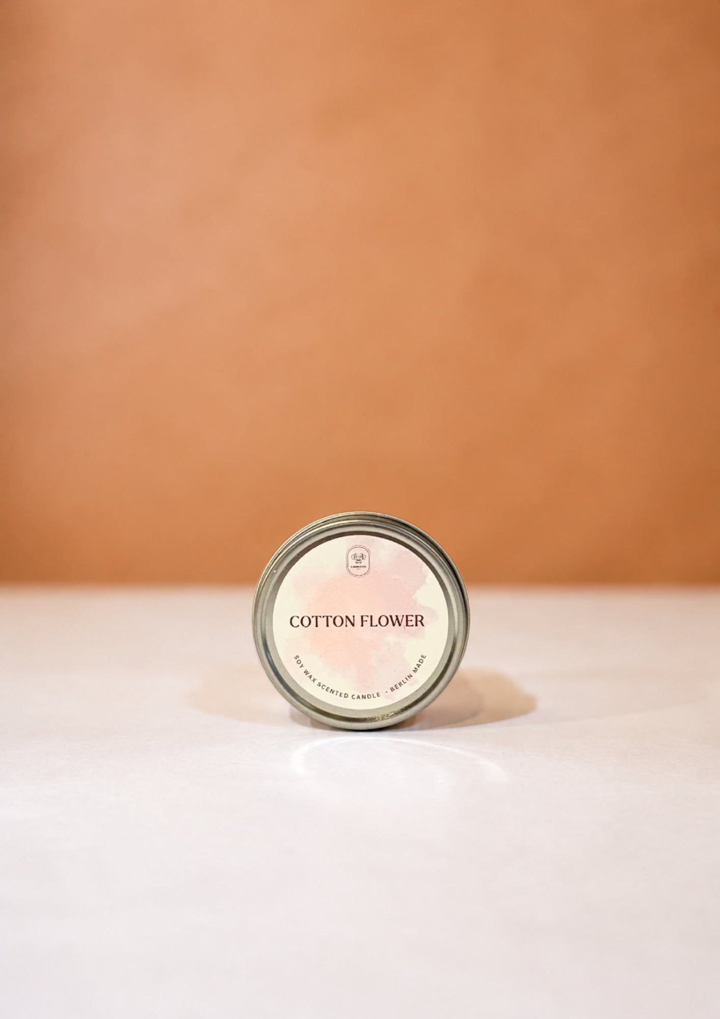 Cotton Flower Soy Wax Scented Candle