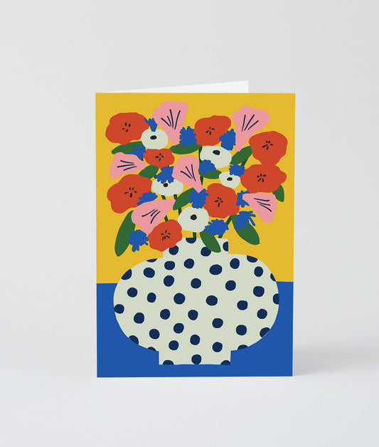 Poppy Bouquet Greeting Card