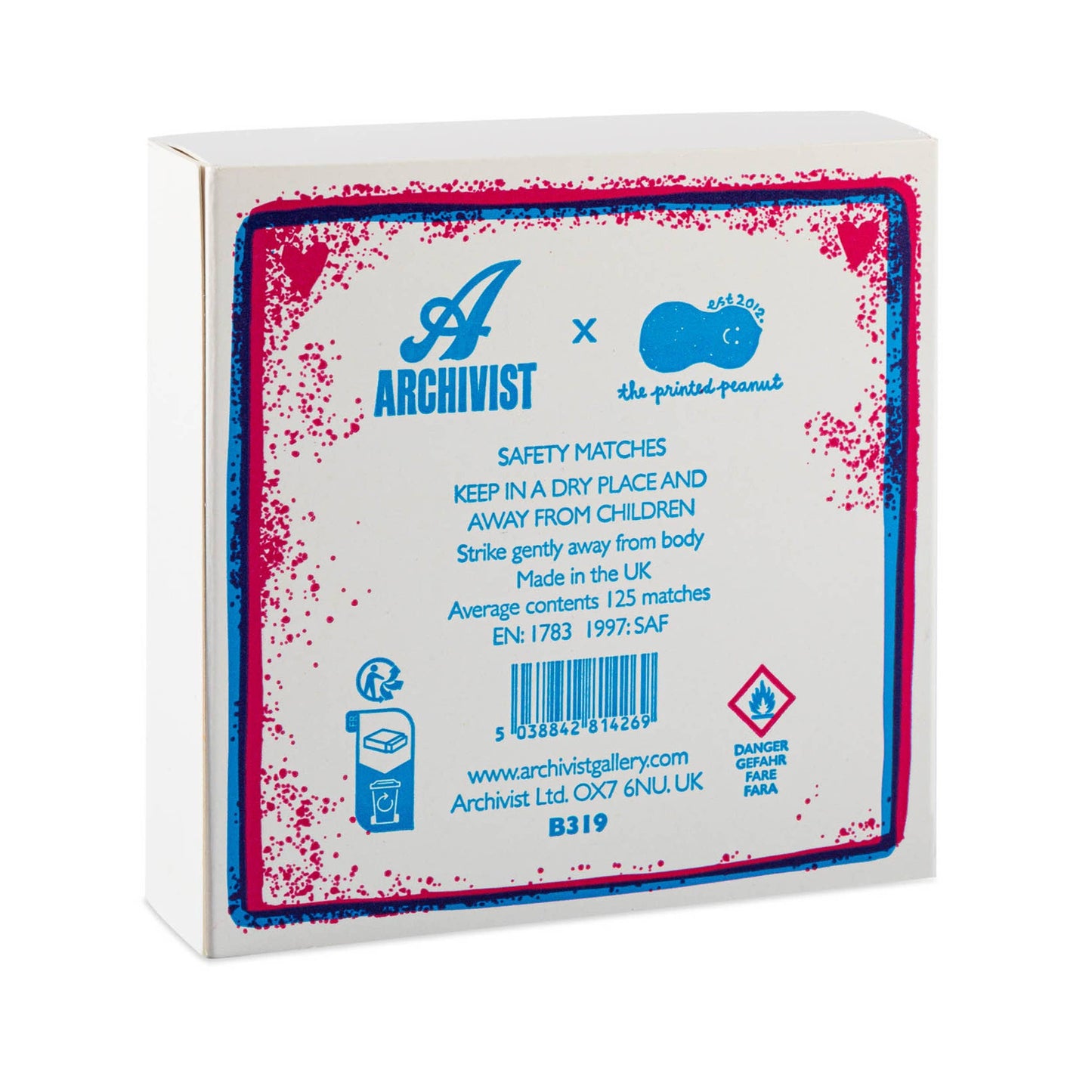 Love Birds Safety Matches