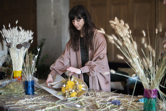 Workshop: Herstellung von getrockneten Blumensträußen