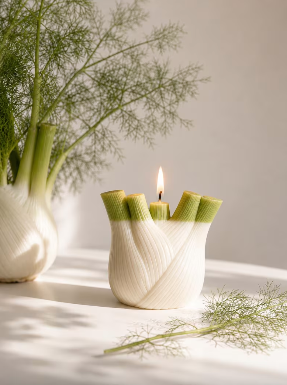 Realistic Fruit & Vegetable Candles