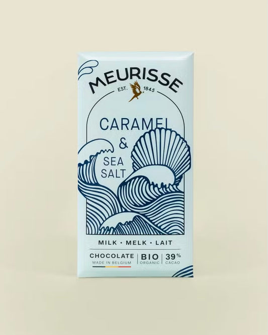 Organic Milk Chocolate with Caramel & Seasalt