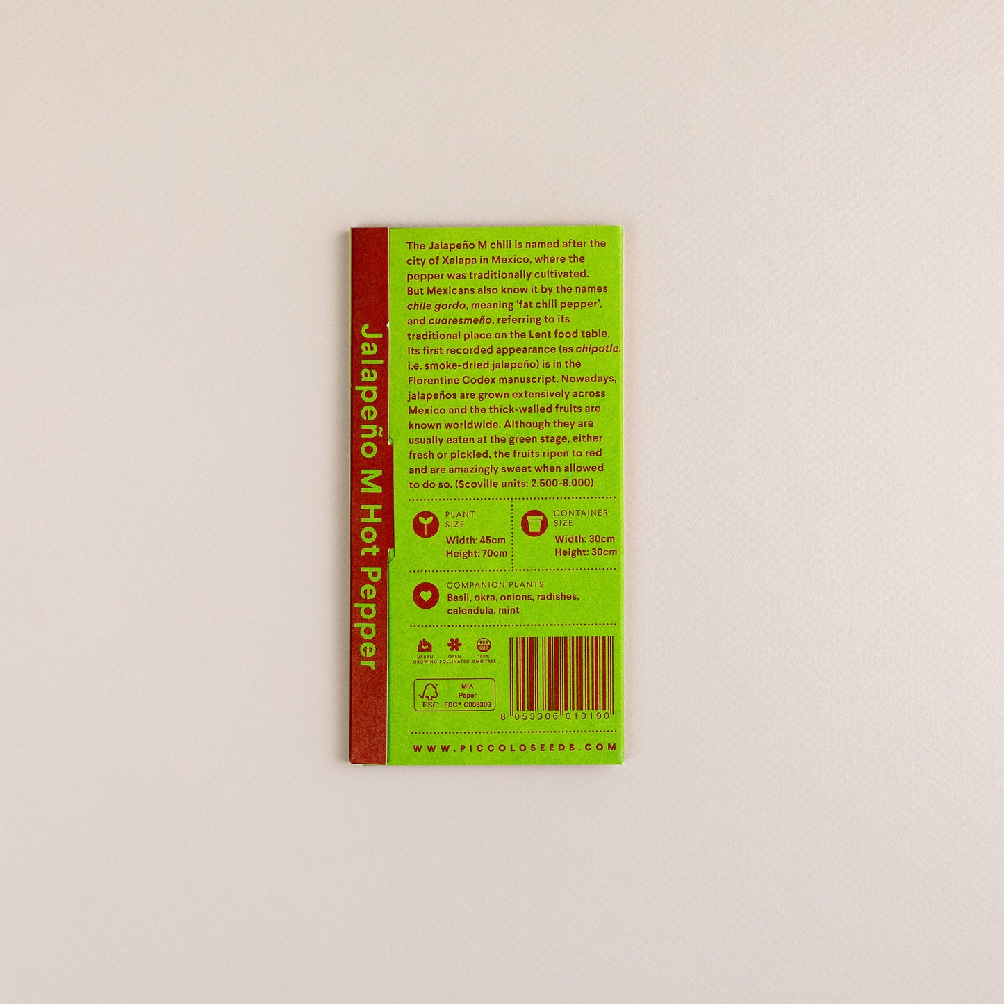 Hot Pepper Jalapeño M