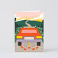 Newlyweds Car Greeting Card