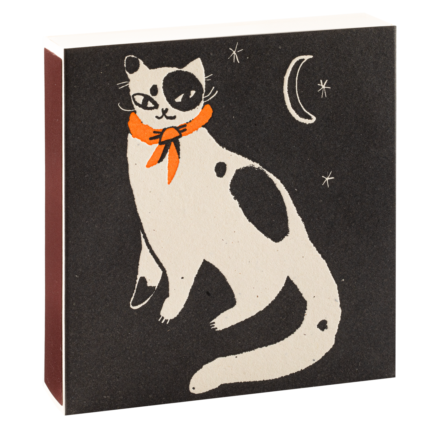 Black Spotted Kitten Safety Matches