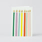Birthday Candles Greetings Card