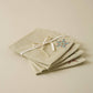 Set of 4 napkins Flocons