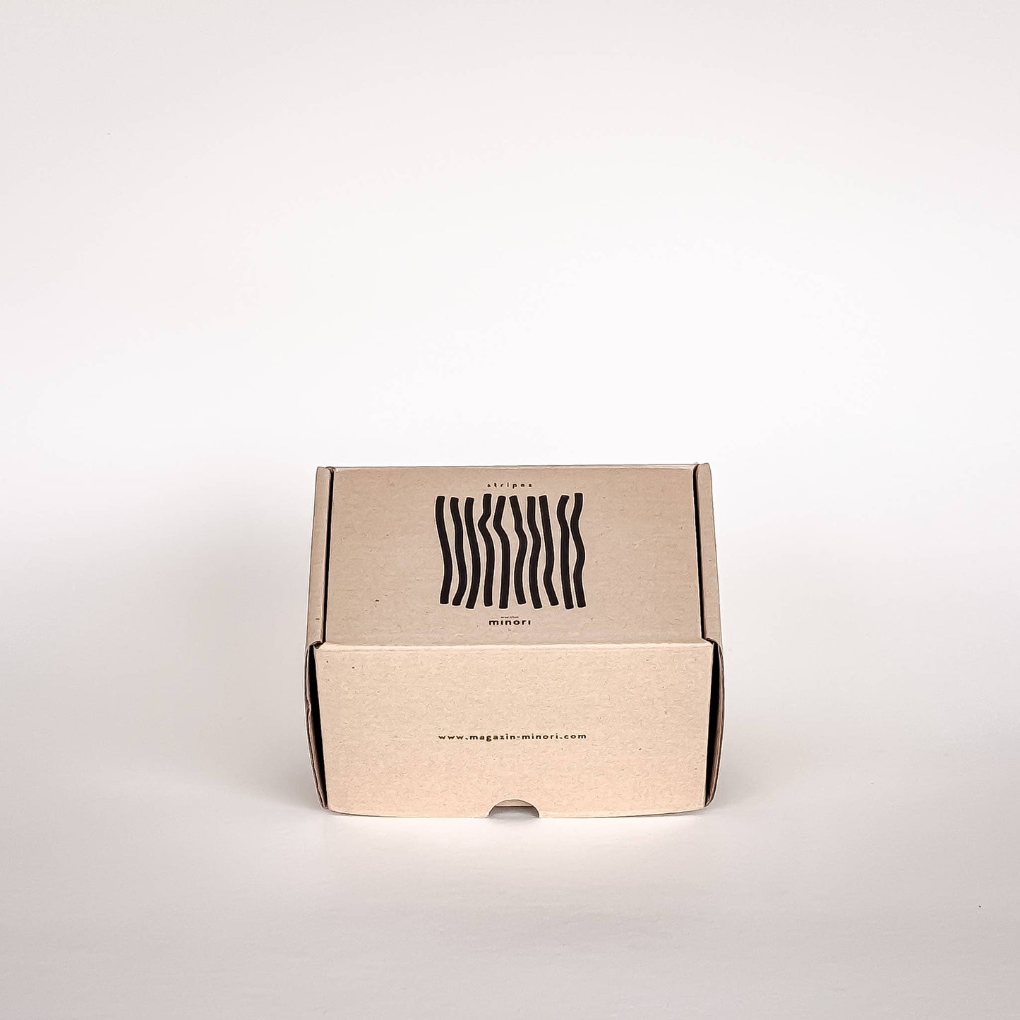 Espresso Stripes - Amalfi Mint Set of 2