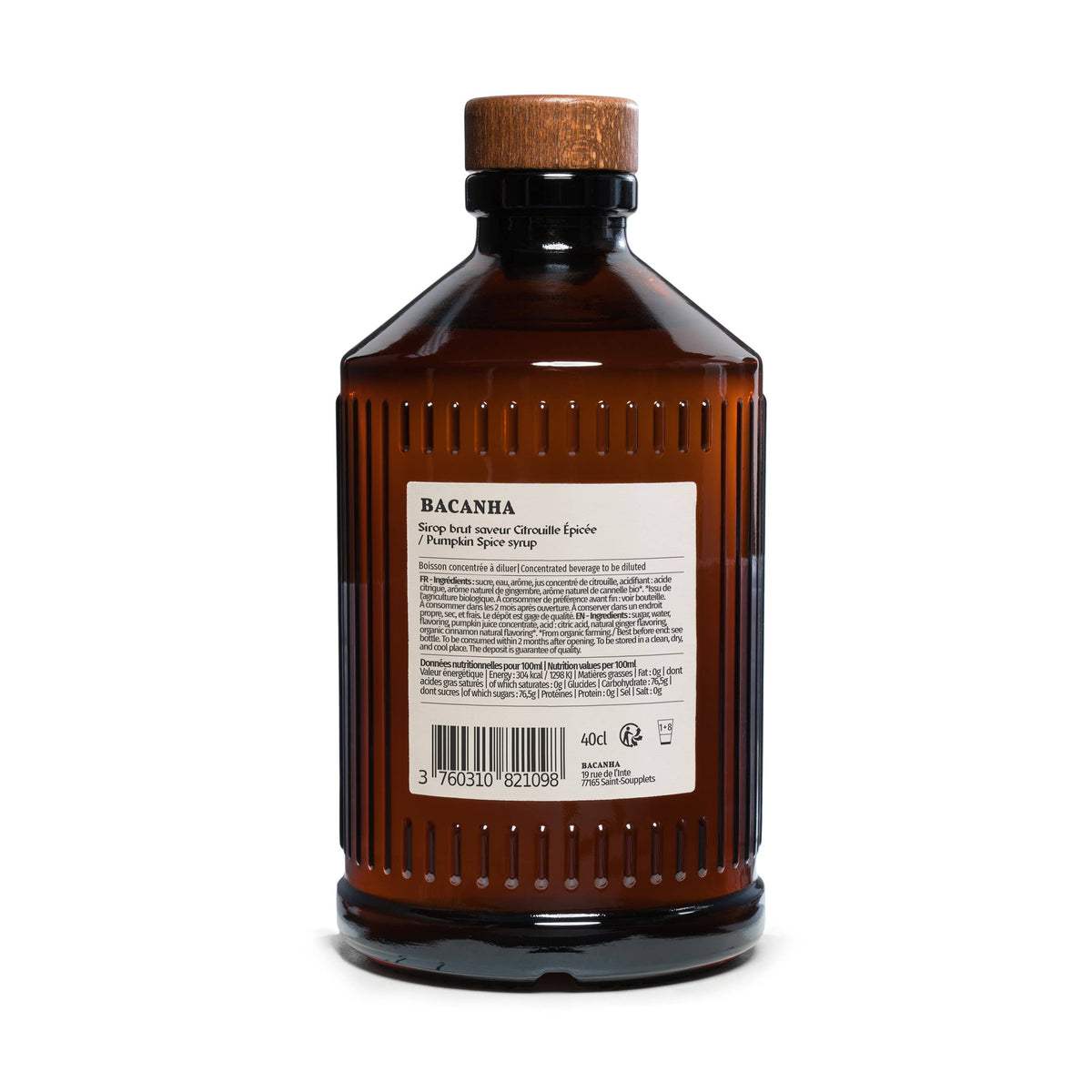 Raw Pumpkin Spice Syrup - 400ml - 13,5 fl. oz.