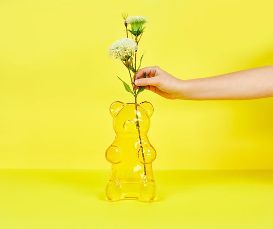 Gummy Bear Vase - Yellow