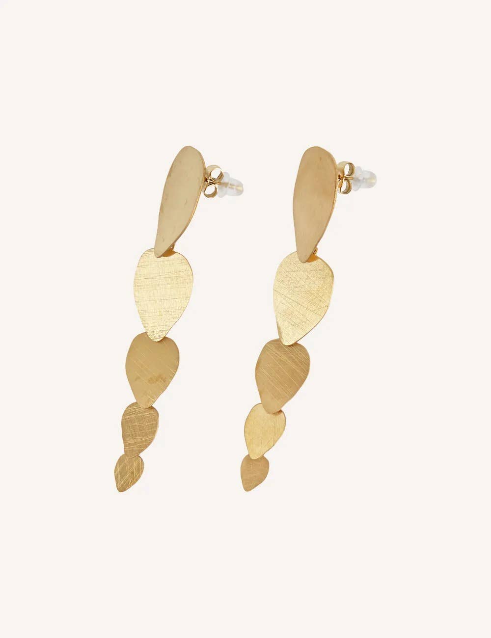 Drip Drop Golden Earrings