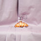 Glass Croissant Ornament