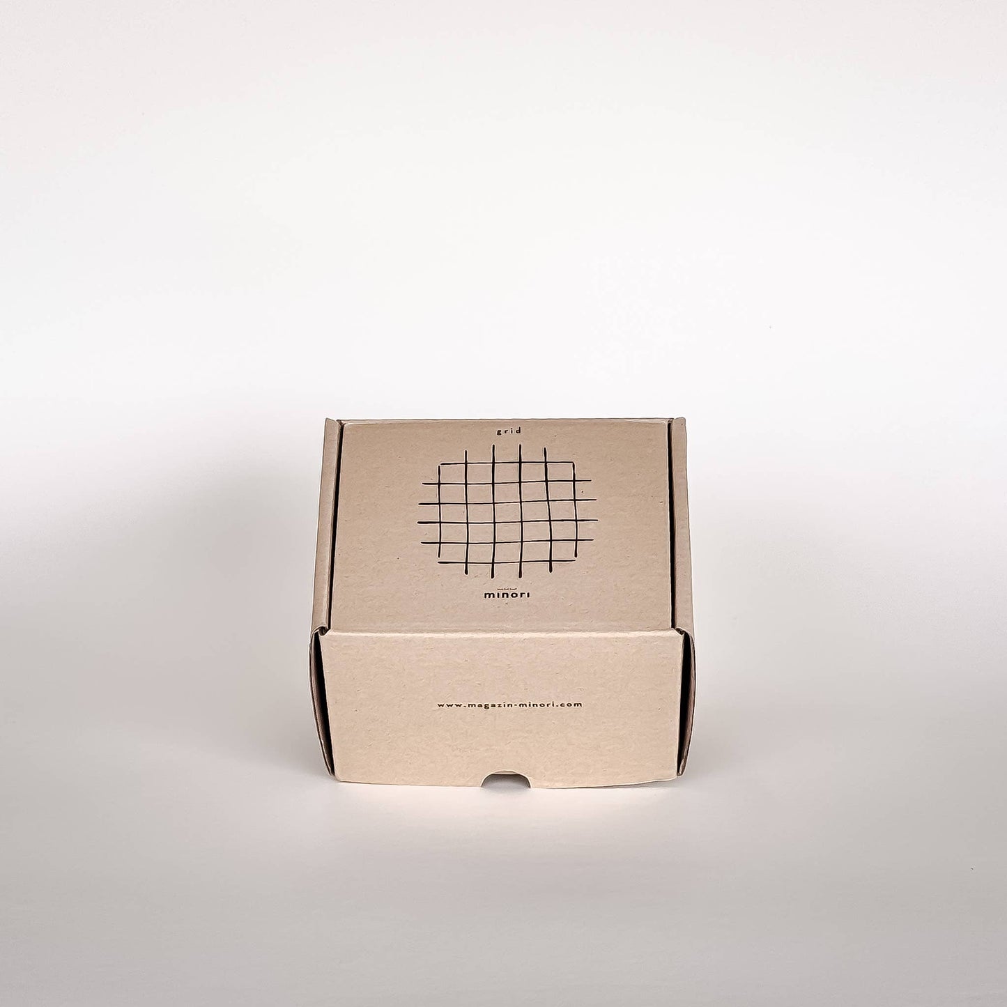 Espresso Grid - Red Set of 2