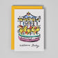 Welcome Baby Carousel Greeting Card